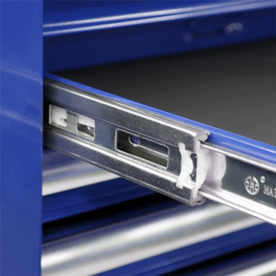 Sealey Topchest, Mid-Box & Rollcab Combination 14 Drawer with Ball ...