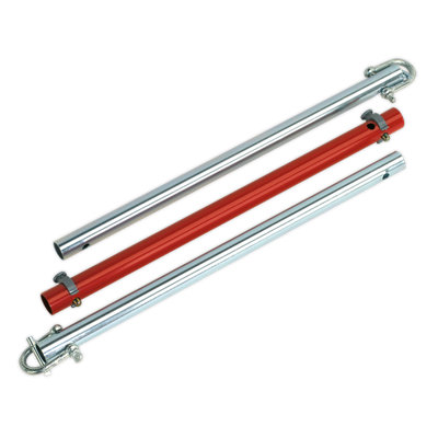 Sealey Tow Pole 2500kg Rolling Load Capacity TUV/GS Maximum Length 1.8m TPK253