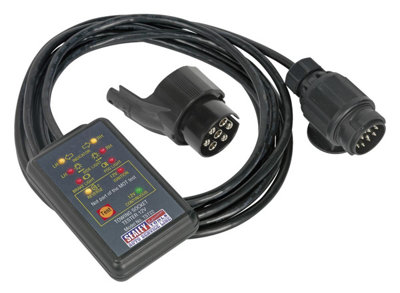 Sealey Towing Socket Tester 13-Pin 12V - DVSA Approved TST22