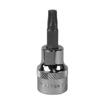 Sealey TRX-Star Socket Bit T25 3/8" Square Drive Daily Professional Use SBT010