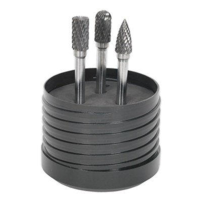 Sealey Tungsten Carbide Rotary Burr Oval 10mm SDB04