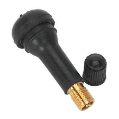 Sealey Tyre Valve Tubeless Snap-In Type TR414 EDPM Rubber - Pack of 100 TV414