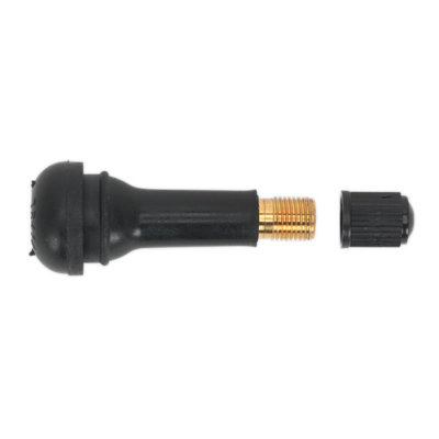 Sealey Tyre Valve Tubeless Snap-In Type TR414 EDPM Rubber - Pack of 100 TV414