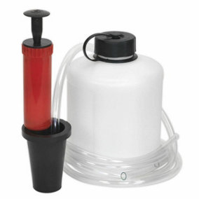 Sealey Vacuum Manual Pump Oil Fluid Extractor 1.6L MS155