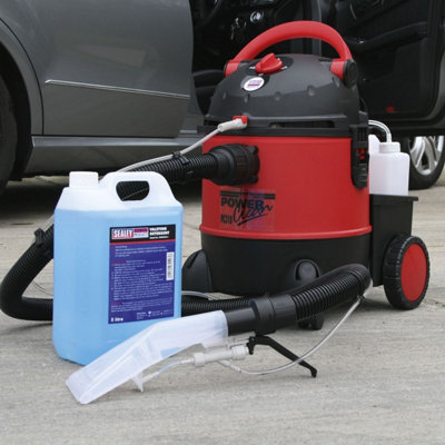 Sealey Valeting Machine Wet & Dry With Accessories 20 Litres 1250W/230V ...
