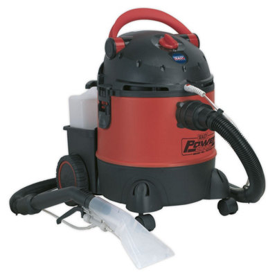 Sealey Valeting Machine Wet & Dry With Accessories 20 Litres 1250W/230V PC310 - 7
