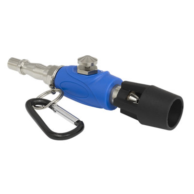 Sealey Venturi Tip Mini Air Blow Gun 90 PSI Pressure Detachable Hook SA904