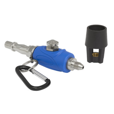Sealey Venturi Tip Mini Air Blow Gun 90 PSI Pressure Detachable Hook SA904 - 7