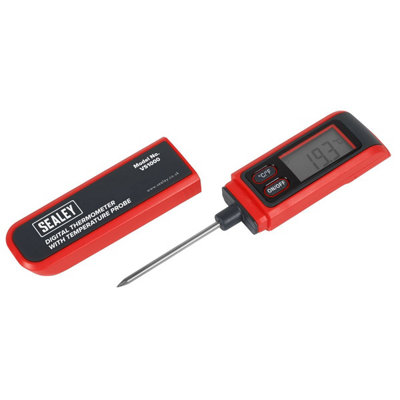 Sealey VS1000 Digital Thermometer with Temperature Probe