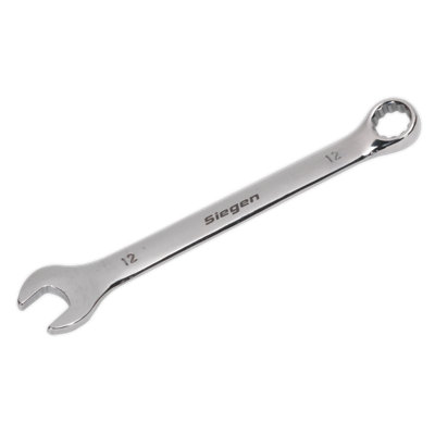Sealey WallDrive Combi Spanner Chrome Vanadium Steel Polished Finish ...