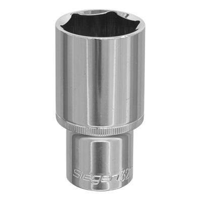 Sealey WallDrive Socket 32mm Deep 1/2" Square Drive Chrome Vanadium Steel S0683