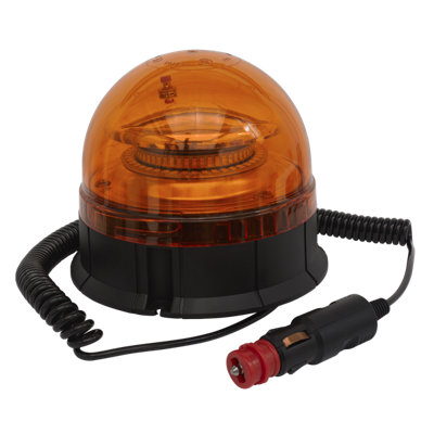 Sealey Warning Beacon LED 12V 24V Magnetic Base Emergency Light WB954LED