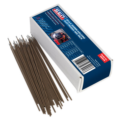 Sealey Welding Electrodes Rods 1.6 x 250mm 5.0kg Pack For General Purpose WE5016