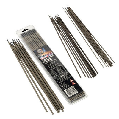 Sealey Welding Electrodes Rods 2.0 x 300mm Pack of 10 Pieces Mild Steel WE1020