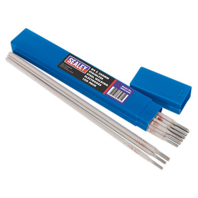Sealey Welding Electrodes Rods Stainless Steel Diameter 4 x 350mm 135A ...