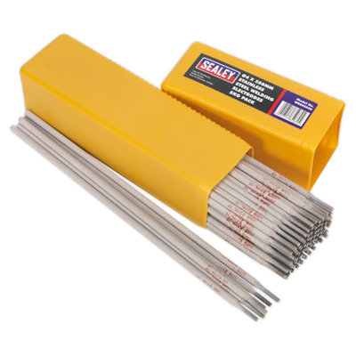 Sealey Welding Electrodes Rods Stainless Steel Diameter 4 x 350mm 135A 5kg Pack WESS5040