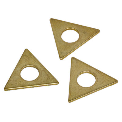 Sealey Welding Triangle Washers For SR2000 Welding 8x20x1mm x10 Pieces SR2000.TW