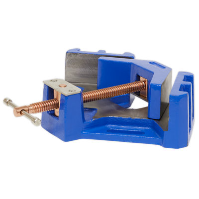 Sealey Welding Vice With Self-Centring Swivel Jaw 90 Degrees Angle 215mm SWV215