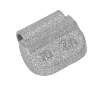 Sealey Wheel Weight 10g Hammer-On Zinc for Steel Wheels Pack of 100 WWSH10
