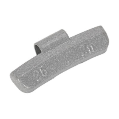 Sealey Wheel Weight 25g Hammer-On Plastic Coated Zinc Alloy Wheels X100 WWAH25