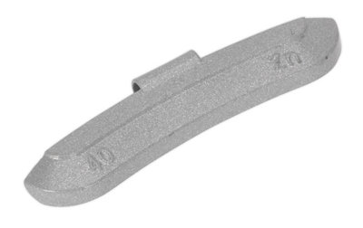 Sealey Wheel Weight 40g Hammer-On Zinc for Steel Wheels Pack of 50 WWSH40