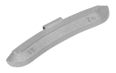 Sealey Wheel Weight 45g Hammer-On Zinc for Steel Wheels Pack of 50 WWSH45