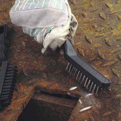 Sealey Wire Brush Set Auto Engineer's 3pc AK9801 - 5