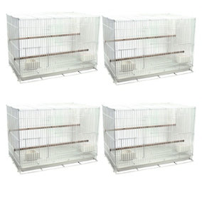 Sealey Wire Budgie Breeder Cages Pack of 4 - Little Friends