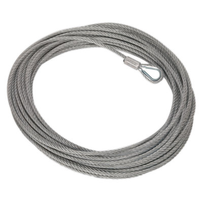 Sealey Wire Rope Diameter 10.3mm x 29m Pull Line For RW5675 Recovery ...