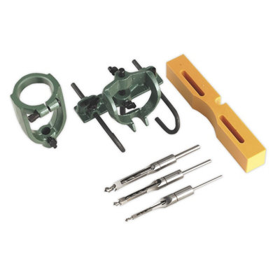 Sealey Wood Mortising Attachment 40-65mm with Chisels MA10