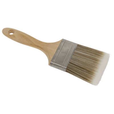 Sealey Wooden Handle Paint Brush 76mm No Bristle Loss Multipurpose SPBS76W - 6