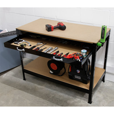 Sealey Workbench 1210 x 605mm Large Drawer With Ball-Bearing Slides AP12160 - 3