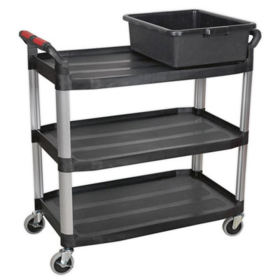 Sealey Workshop Trolley 3-Level Composite CX310