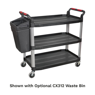 Sealey Workshop Trolley 3-Level Composite CX310