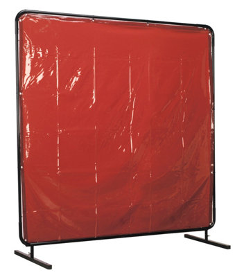 Sealey Workshop Welding Curtain to EN ISO 25980:2014 & Frame 1.8 x 1.75m SSP992