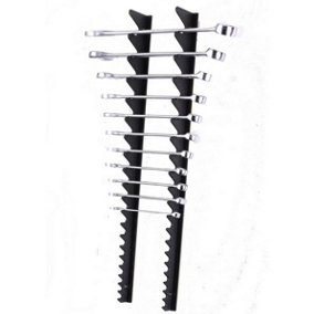 Sealey WR01 2 Piece Sharks Teeth Draw or Wall Mounted Spanner Rack