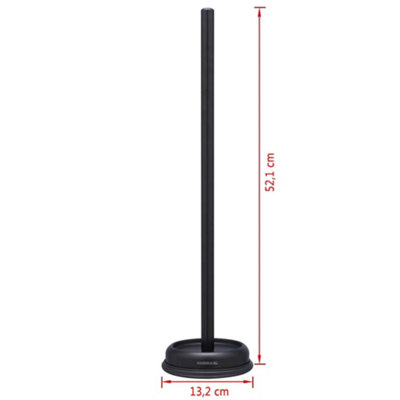 Sealskin Spare Roll Holder Acero Black - 6