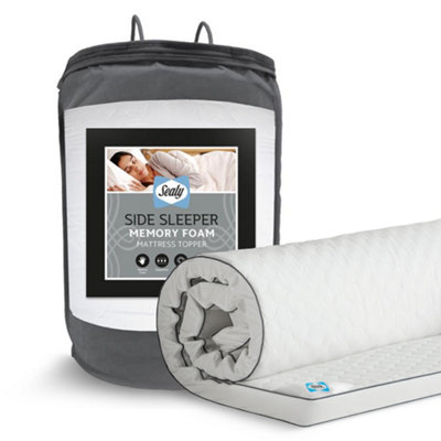 Sealy Side Sleeper 5CM Memory Foam Topper - Super King