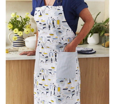 Seashore Animal Print 100% Cotton Apron