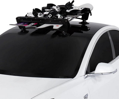 SeaSucker Ski Snowboard Carrier Rack, Suction Vacuum Mounted