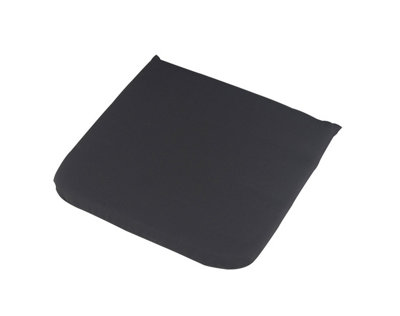 Seat Pads Outdoor Garden Furniture Cushion - L40 x W40 x H4 cm - Black