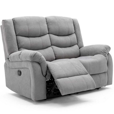 Seattle Electric Fabric Recliner 2 Seater Sofa