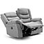 SEATTLE ELECTRIC FABRIC RECLINER 2 SEATER SOFA