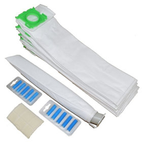 Sebo X Series Microfibre Vacuum Cleaner Bags x 10 Filters And Air Fresheners Service Kit by Ufixt