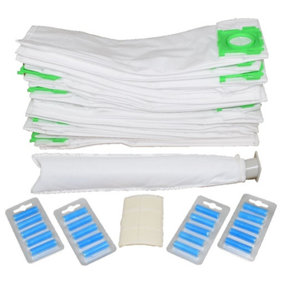 Sebo X Series Microfibre Vacuum Cleaner Bags x 20 Filter And Air Fresheners Service Kit by Ufixt