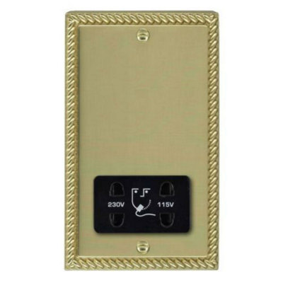 Sector S9301 Dynasty Dual Voltage Shaver Unit - Georgian Brass / Brown ...