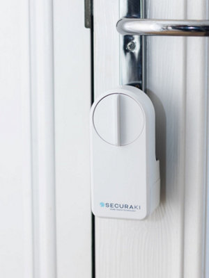 Securaki Smart Lock Bundle, Smart lock, Digital KeyPad, WIFI Bridge and Bluetooth key fob