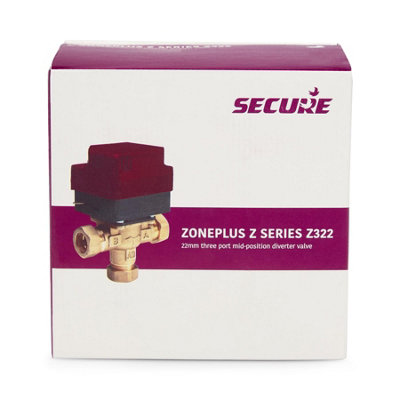 Secure Horstmann Zoneplus Z Series Z322 22mm 3 Port Motorised Mid