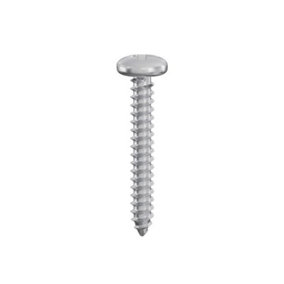 Securfix Cross Head, Round Self Tapping Screws (Pack of 200) Silver (One Size)