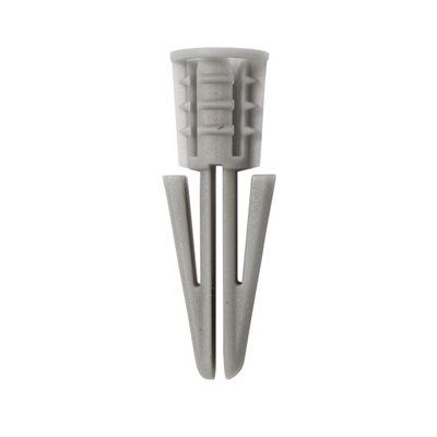 Securfix Plasterboard Plugs (Pack of 504) Light Grey (One Size)